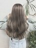 【美髪メニュー】カット+カラー+トリートメント+炭酸シャンプー￥9900