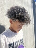 アカヒゲ 新札幌店(AKAHIGE)&nbsp;ツイストスパイラルパーマ波巻きパーマ メッシュ スペインカール