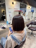 コワファーストナガサキシャンプーボーイ(COIFF1RST NAGASAKI SHAMPOO BOY)&nbsp;ぱつっとボブ