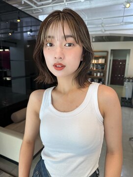 ルート 南堀江(route) 色っぽさを引き出す!くびれレイヤーボブ!