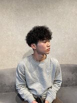 スタッグバーバー 東生駒店(STAG BARBER)&nbsp;スパイラルパーマ