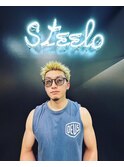 Steelo スパイキーショート×ハイトーン