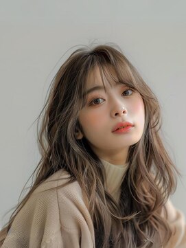 レヴ 草加店(LEV.) イメチェンホワイトブロンド美髪ワイドバング外ハネボブ