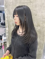 キング 枚方店(K!ng)&nbsp;縮毛矯正髪質改善ハイライトレイヤーカット枚方美容室エクステ