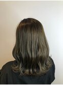 髪質改善＊ロングレイヤーグレーベージュ＊美髪【Zina船橋】