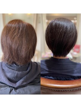ヘアーアンドメイク リン(Hair&Make Rin) 20代30代40代50代大人かわいいショートボブ♪