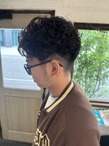 ペアツリー(Pear tree)&nbsp;メンズ　ショートパーマ