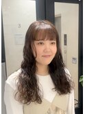 ロングヘア×ウェーブヘア