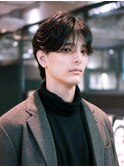 韓国マッシュニュアンスパーマフェザーショート_ba540371