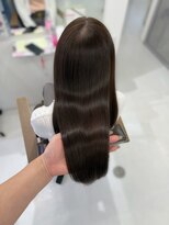 ハピネス 梅田茶屋町店(HAPPINESS)&nbsp;韓国風/レイヤーカット/顔周り/顔まわり/髪質改善/ベージュ