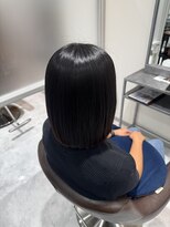 アース 三軒茶屋店(HAIR&MAKE EARTH)&nbsp;プレムアムストレートで朝のアイロンいらずのツヤ髪に