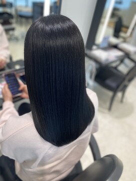 川西髪質改善カラーリング　～モカブラウン～