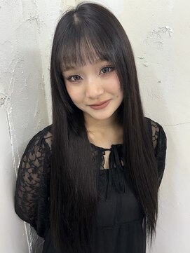 ベルグローアルファ(BELLE GROW ALPHA) エクステで黒髪ロングに♪/MIYU