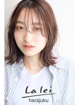 ラレイ ハラジュク(Lalei harajuku) 原宿レイヤーボブミディアムレイヤーくびれボブ20代30代40代50代