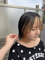 ラポールサロンハナレ 新浦安(Rapport salon HANARE)&nbsp;インナーカラー　フェイスフレーミング　前髪インナーカラー