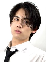 オーシャントーキョーオーバー 渋谷(OCEAN TOKYO OVER) 韓国マッシュセンターパートツーブロックフェザーパーマシャドウ