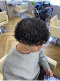 波巻きスパイラルパーマ