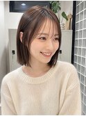 【34.ドライヤーの時間が劇的に短く♪切りっぱなしショート】