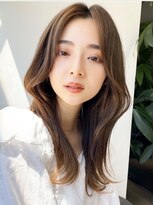 オルクドゥ(Orque deux) ミディアムレイヤー☆大人女子の透明感カラー×髪質改善カラー