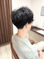 レガ(le ga) ナチュラルな質感の無造作パーマ