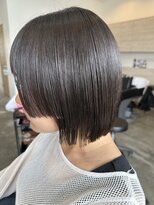 ボンドヘアステージ 良福寺店(BOND hair stage) 切りっぱなしボブ×姫カットで叶えるおしゃれスタイル