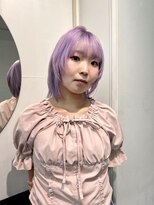 アオ(AO。)&nbsp;レイヤーカット/ハッシュカット/ピンクラベンダー