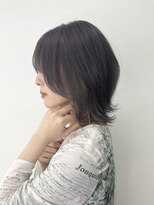 マスカリ(muscali)&nbsp;グレージュ/デザインカラー/ハイライトカラー30代40代髪型i11