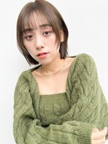 ビーチ(BEACH)&nbsp;★レイヤーカットミルクブラウンナチュラルショート小顔縮毛矯正