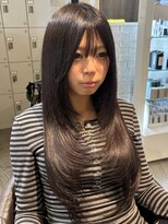 コル(col oodori)&nbsp;レイヤーカット×髪質改善縮毛矯正