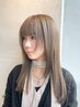 【似合わせ】トレンドカラー+カット+トリートメント¥14300