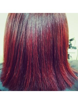 ステラ(Stella) ボブ赤系カラー