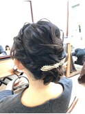 なみなみふんわり大人アレンジ【ヘアアレンジ　立川/立川南/袴】