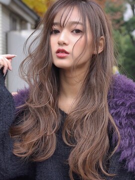 エンリエド(ENLIED) ENLIED☆フォギーベージュの耳かけロング☆