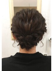 結婚式＊ボブヘアーアレンジ　30代40代50代