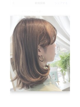 グランテテルアナ(Grand tete Luana) 内巻き 外ハネミックスボブ