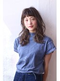 無造作パーマスタイル　　＊