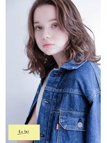 ラレイ(Lalei) 【 表参道/青山】グレージュ×ミディアムウェーブ【ささき】