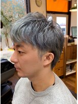 ヘアーボックス メリー(Hair box Merry)&nbsp;メンズシルバーカラー