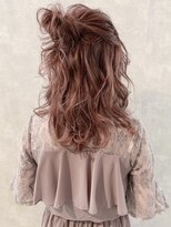 イール(iIIL) 【iIIL hair lounge】お団子シニヨンハーフアップスタイル　高崎