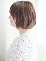 ヘアメイク ナル(hair make nalu)&nbsp;クシュっとカワイイニュアンスカールボブ
