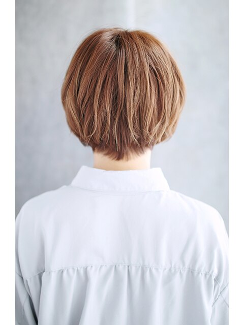 前髪イメチェンくびれイヤリングカラー美髪ラベンダーカラー/036