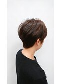 大人の小顔ショート