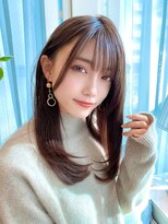 ロンド ロビン 栄(Lond robin) 【Lond robin】河野まい ストレート/縮毛矯正/ショコラベージュN