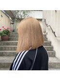 ボブ×ヌーディーカラー