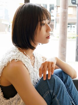 エステージ  喜連店(S-TAGE) 大人可愛い×レイヤーボブ