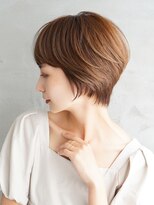 ラフィスヘアーシェア 野田阪神店(La fith hair share) 【La fith】丸みショート×シアーベージュ