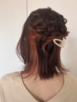 ローカル 赤坂(Local)&nbsp;編み込み×ハーフアップ