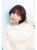 美髪ナチュラルボブ