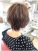 ふわふわショートボブ