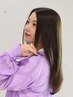 カット+透明感カラー+髪質改善トリートメント￥24200→￥22200